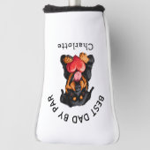 Rottweiler-Geschenk Golf Headcover (Rotieren 90)