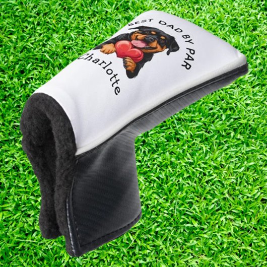Rottweiler-Geschenk Golf Headcover