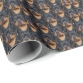 Rottweiler Geschenkpapier (Rolleneckpunkt)