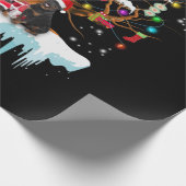 Rottweiler Geschenkpapier (Ecke)