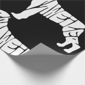 Rottweiler Geschenkpapier (Ecke)