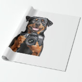 Rottweiler   geschenkpapier (Ungerollt)