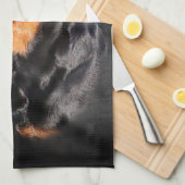 Rottweiler Geschirrtuch (Viertel Falte)