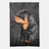 Rottweiler Geschirrtuch (Vertikal)