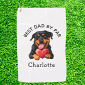 Rottweiler Gift  Golfhandtuch