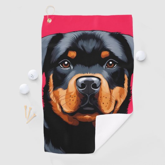 Rottweiler Golfhandtuch (Insitu)
