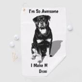 Rottweiler Golfhandtuch (Insitu)