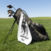 Rottweiler Golfhandtuch (Gras)