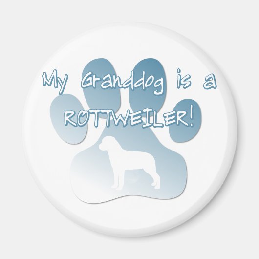 Rottweiler Granddog Magnet (Vorne)