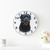 Rottweiler Große Wanduhr (Zuhause)