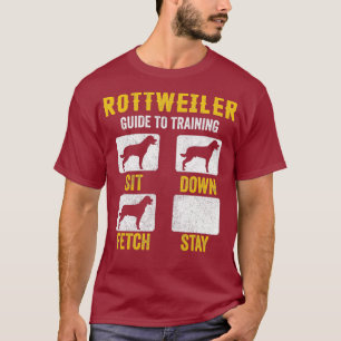 Rottweiler Guide to Training Shirts Dog Mama Vater