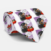 Rottweiler Halloween Candy Krawatte (Gerollt)