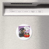 Rottweiler Halloween Candy Magnet (In Situ (Geschirrspüler))