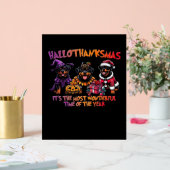 Rottweiler Halloween Erntedank Weihnachtsklasse Acrylschild (Hochzeit)
