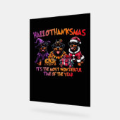 Rottweiler Halloween Erntedank Weihnachtsklasse Acrylschild (Winkel)