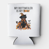 Rottweiler Halloween Kostüm Mein Rottweiler ist Me Dosenkühler (Vorderseite)
