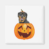 Rottweiler Halloween Magnet (Vorne)