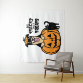 Rottweiler Halloween No Tricks Just Leckereien Par Wandteppich (Beispiel)