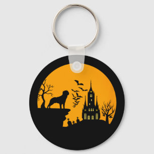 Rottweiler Halloween Schlüsselanhänger