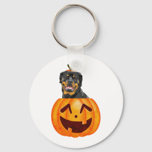 Rottweiler Halloween Schlüsselanhänger