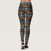 Rottweiler Halloween Spooky Leggings (Rückseite)