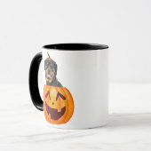 Rottweiler Halloween-Tasse Tasse (Vorderseite Links)