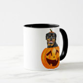 Rottweiler Halloween-Tasse Tasse (VorderseiteRechts)