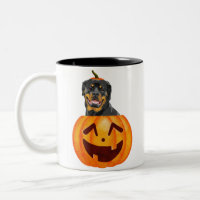 Rottweiler Halloween-Tasse