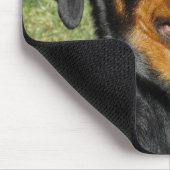 Rottweiler Happy Dog Mouse Pad Mousepad (Ecke)