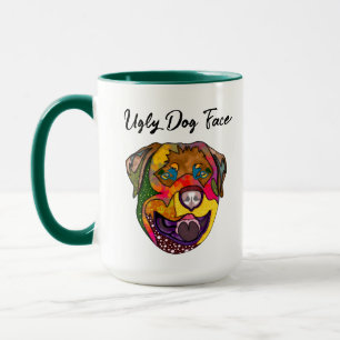 Rottweiler hässlicher Hund Tasse