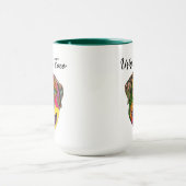 Rottweiler hässlicher Hund Tasse (Zentrum)