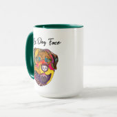 Rottweiler hässlicher Hund Tasse (Vorderseite Links)