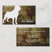 Rottweiler Haustier Realated Visitenkarte (Vorne/Hinten)