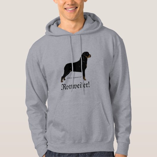 Rottweiler Hoodie (Vorderseite)