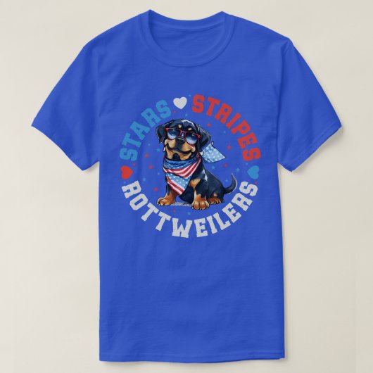 Rottweiler Hund 1 T-Shirt (Design vorne)