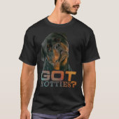 Rottweiler Hund 43 T-Shirt (Vorderseite)