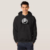Rottweiler Hund 47 Hoodie (Vorne ganz)