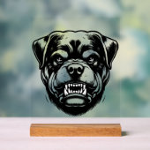 Rottweiler Hund  Acrylschild (Neutral)
