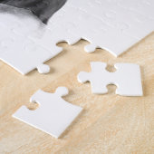 Rottweiler Hund am Valentinstag des Herzens Puzzle (Seite)