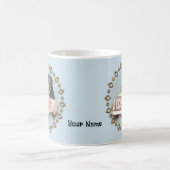 Rottweiler Hund Autofahren Tasse (Mittel)