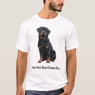Rottweiler Hund Erstellen Sie Ihren eigenen benutz T-Shirt
