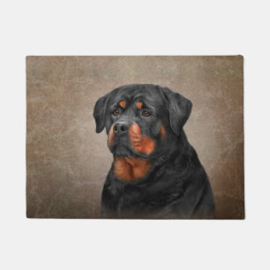 Rottweiler Hund Fußmatte