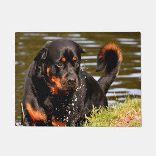 Rottweiler Hund Fußmatte