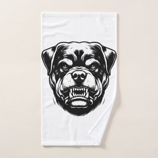 Rottweiler Hund Handtuch (Handtuch)