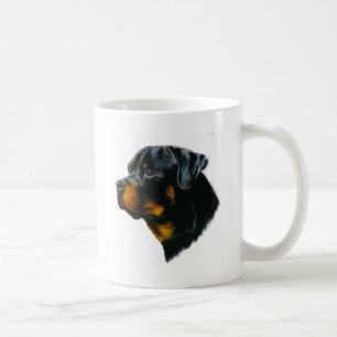 rottweiler Hund Kaffeetasse