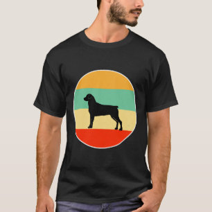 Rottweiler Hund Mama Hund Vater Liebe R T-Shirt