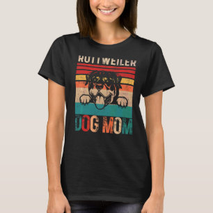 Rottweiler Hund Mama Mutter Besitzer Rottweilers H T-Shirt