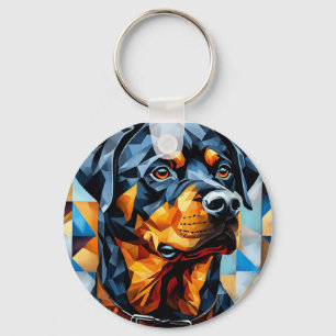 Rottweiler Hund Schlüsselanhänger