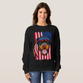 Rottweiler Hund Sweatshirt (Vorne ganz)