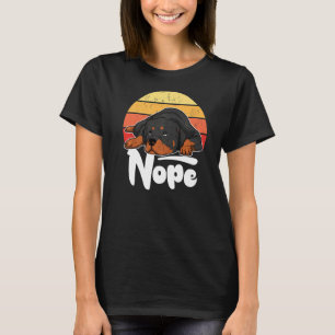 Rottweiler Hund Vintag 41 T-Shirt